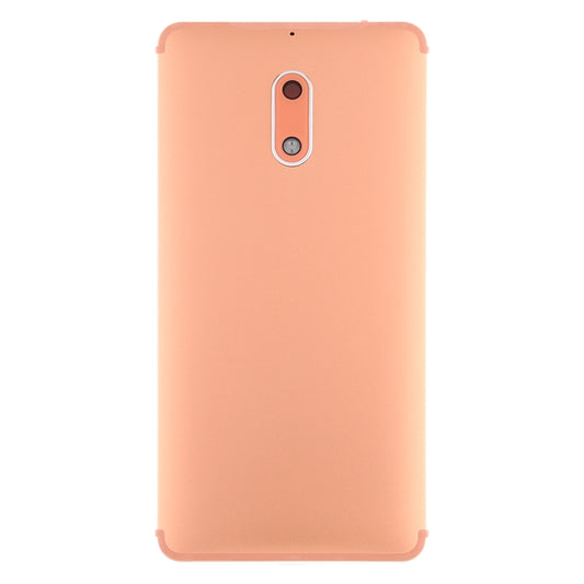 Battery Back Cover with Camera Lens & Side Keys for Nokia 6 TA-1000 TA-1003 TA-1021 TA-1025 TA-1033 TA-1039(Gold) - Back Cover by buy2fix | Online Shopping UK | buy2fix