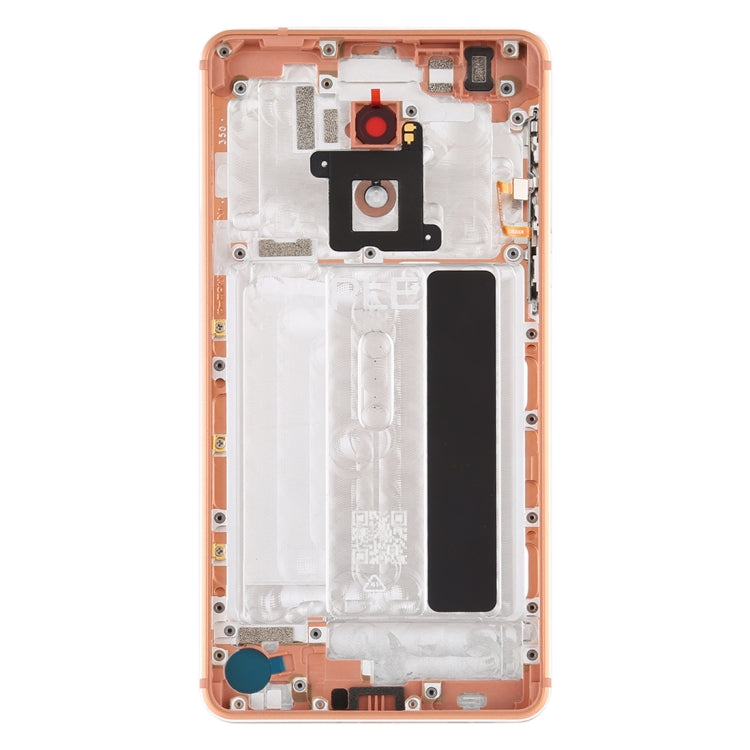 Battery Back Cover with Camera Lens & Side Keys for Nokia 6 TA-1000 TA-1003 TA-1021 TA-1025 TA-1033 TA-1039(Gold) - Back Cover by buy2fix | Online Shopping UK | buy2fix