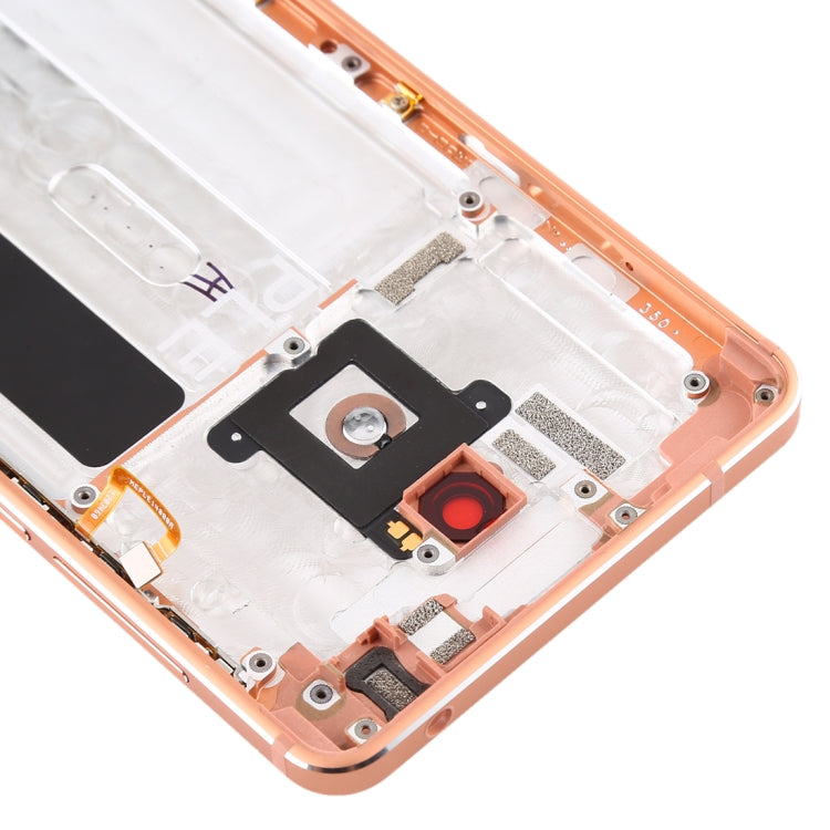 Battery Back Cover with Camera Lens & Side Keys for Nokia 6 TA-1000 TA-1003 TA-1021 TA-1025 TA-1033 TA-1039(Gold) - Back Cover by buy2fix | Online Shopping UK | buy2fix