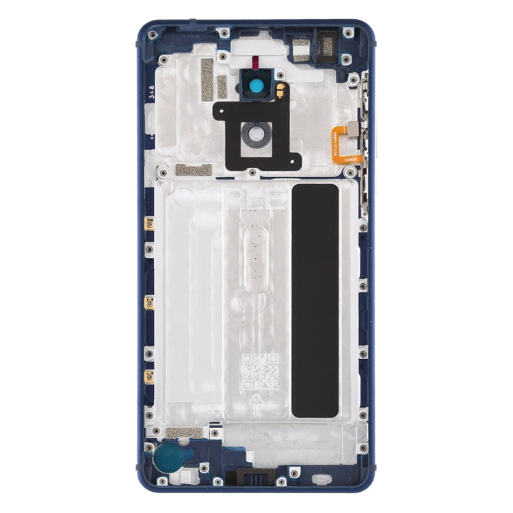 Battery Back Cover with Camera Lens & Side Keys for Nokia 6 TA-1000 TA-1003 TA-1021 TA-1025 TA-1033 TA-1039(Blue) - Back Cover by buy2fix | Online Shopping UK | buy2fix
