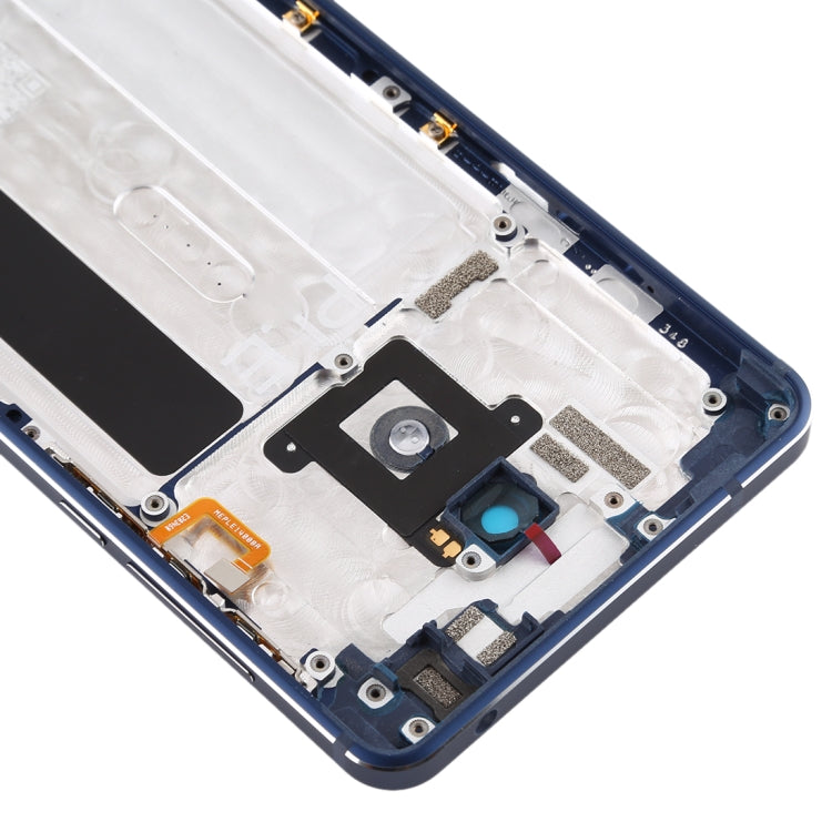 Battery Back Cover with Camera Lens & Side Keys for Nokia 6 TA-1000 TA-1003 TA-1021 TA-1025 TA-1033 TA-1039(Blue) - Back Cover by buy2fix | Online Shopping UK | buy2fix