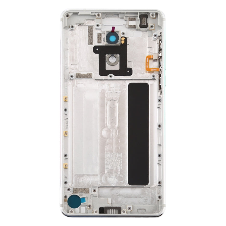 Battery Back Cover with Camera Lens & Side Keys for Nokia 6 TA-1000 TA-1003 TA-1021 TA-1025 TA-1033 TA-1039(White) - Back Cover by buy2fix | Online Shopping UK | buy2fix