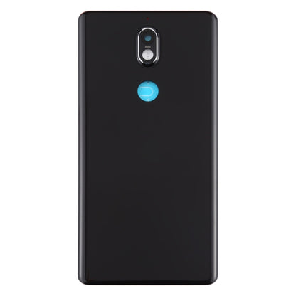 Battery Back Cover with Camera Lens for Nokia 7 TA-1041(Black) - Back Cover by buy2fix | Online Shopping UK | buy2fix