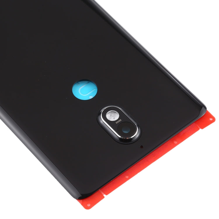 Battery Back Cover with Camera Lens for Nokia 7 TA-1041(Black) - Back Cover by buy2fix | Online Shopping UK | buy2fix