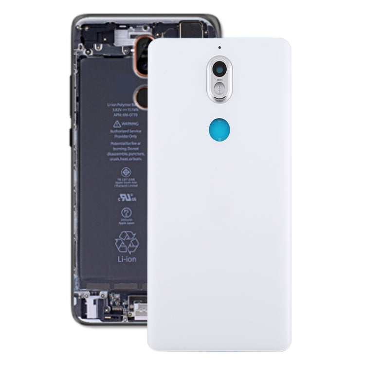 Battery Back Cover with Camera Lens for Nokia 7 TA-1041(White) - Back Cover by buy2fix | Online Shopping UK | buy2fix