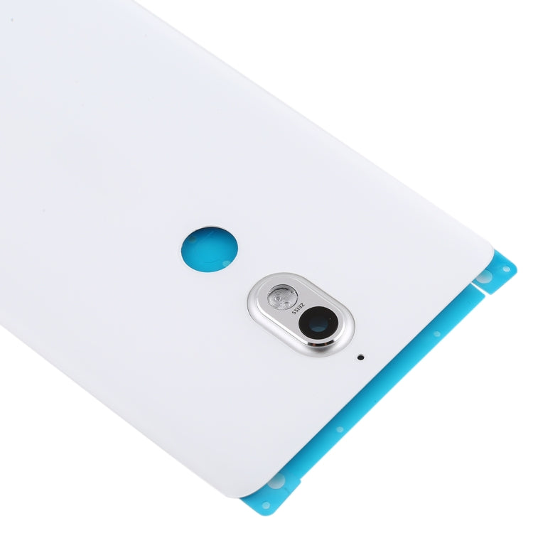Battery Back Cover with Camera Lens for Nokia 7 TA-1041(White) - Back Cover by buy2fix | Online Shopping UK | buy2fix