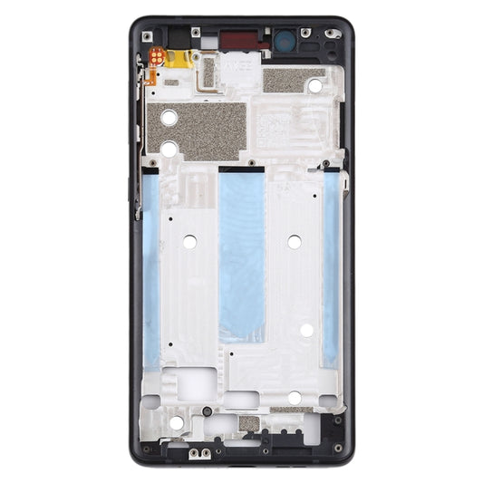 Front Housing LCD Frame Bezel Plate for Nokia 7 TA-1041 (Black) - Full Housing Cover by buy2fix | Online Shopping UK | buy2fix