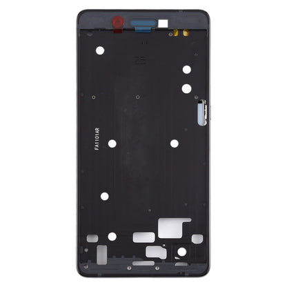Front Housing LCD Frame Bezel Plate for Nokia 7 TA-1041 (Black) - Full Housing Cover by buy2fix | Online Shopping UK | buy2fix