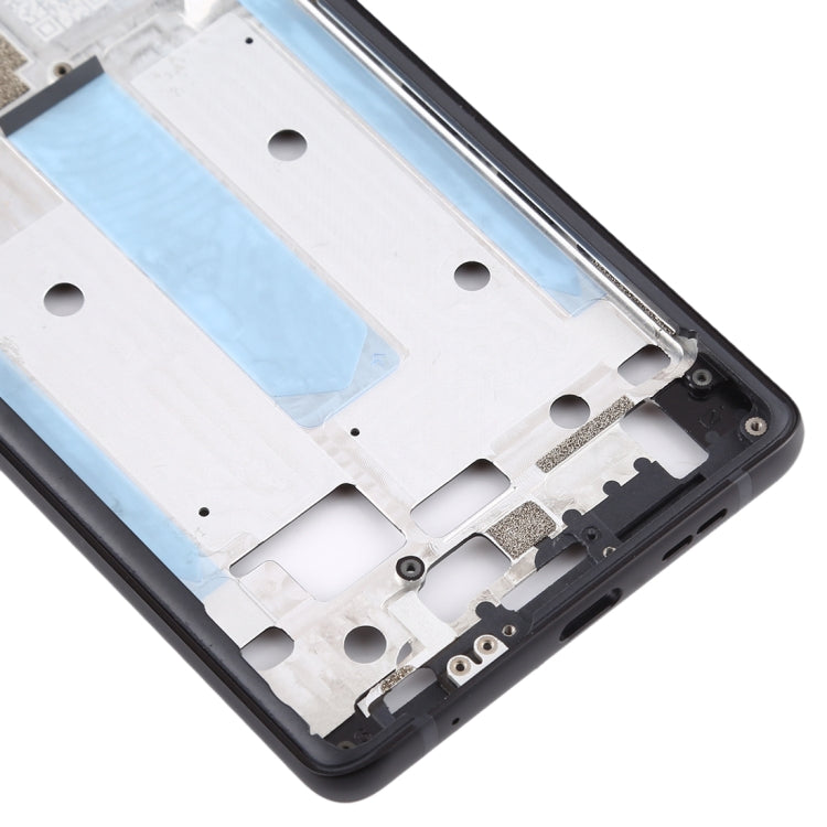 Front Housing LCD Frame Bezel Plate for Nokia 7 TA-1041 (Black) - Full Housing Cover by buy2fix | Online Shopping UK | buy2fix