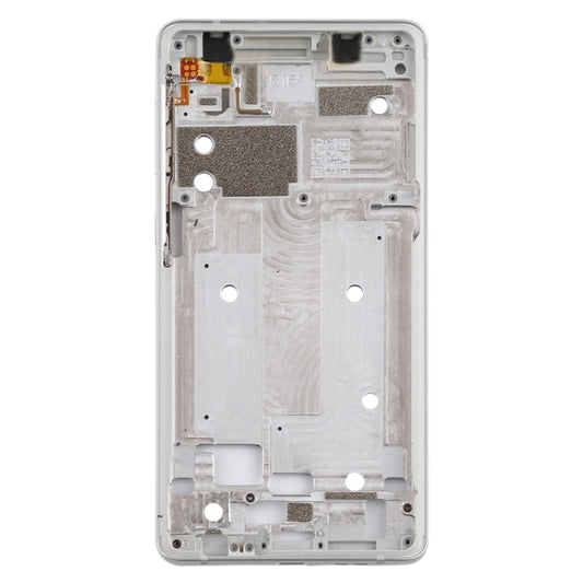 Front Housing LCD Frame Bezel Plate for Nokia 7 TA-1041 (White) - Full Housing Cover by buy2fix | Online Shopping UK | buy2fix