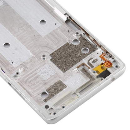 Front Housing LCD Frame Bezel Plate for Nokia 7 TA-1041 (White) - Full Housing Cover by buy2fix | Online Shopping UK | buy2fix