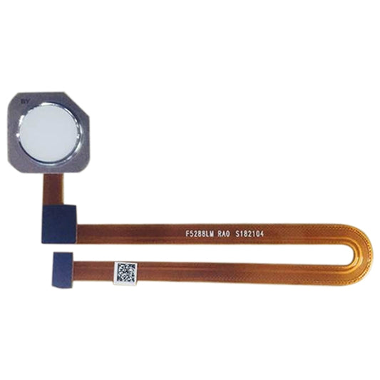 Fingerprint Button Flex Cable for Xiaomi Mi 8(White) by buy2fix