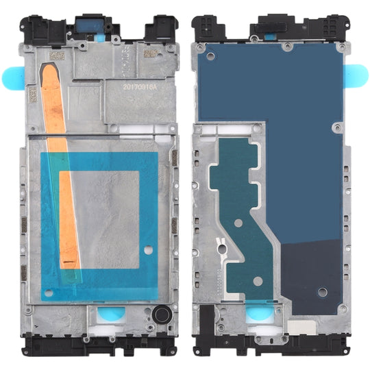 Plaque de lunette de cadre LCD du boîtier avant pour Nokia 8 / N8 TA-1012 TA-1004 TA-1052 (noir)