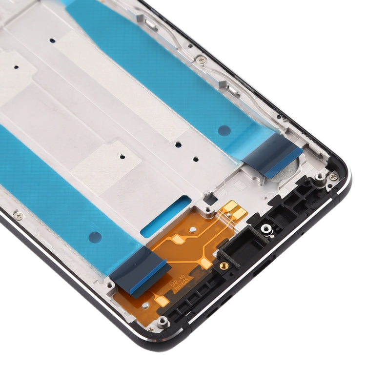 Front Housing LCD Frame Bezel Plate for Nokia 3.1 TA-1049 TA-1057 TA-1063 TA-1070 (Black) - Full Housing Cover by buy2fix | Online Shopping UK | buy2fix