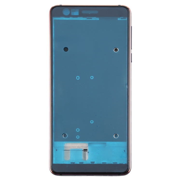 Front Housing LCD Frame Bezel Plate for Nokia 3.1 TA-1049 TA-1057 TA-1063 TA-1070 (Blue) - Full Housing Cover by buy2fix | Online Shopping UK | buy2fix