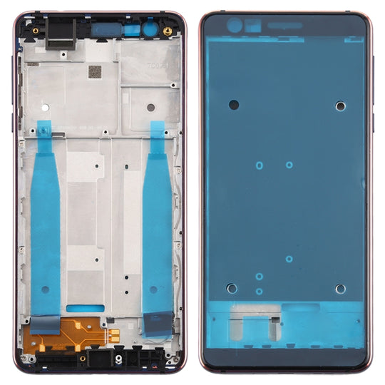 Plaque de cadre LCD pour boîtier avant pour Nokia 3.1 TA-1049 TA-1057 TA-1063 TA-1070 (bleu)