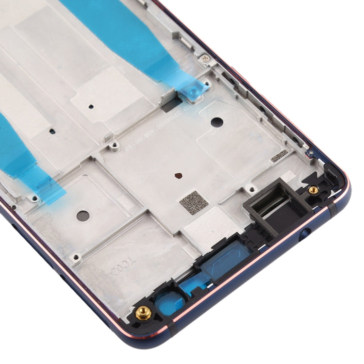 Front Housing LCD Frame Bezel Plate for Nokia 3.1 TA-1049 TA-1057 TA-1063 TA-1070 (Blue) - Full Housing Cover by buy2fix | Online Shopping UK | buy2fix