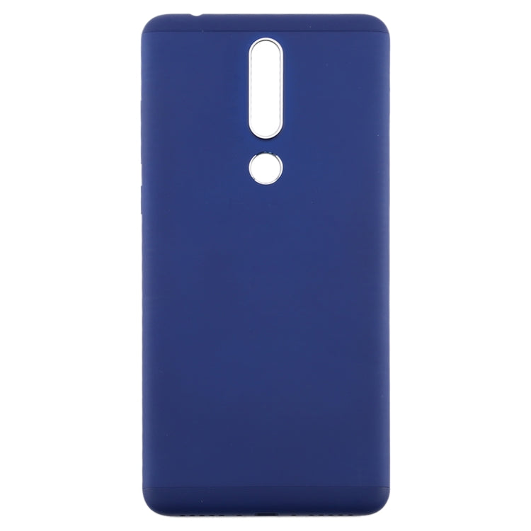 Battery Back Cover with Side Keys for Nokia 3.1 Plus(Blue) - Back Cover by buy2fix | Online Shopping UK | buy2fix