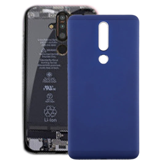 Battery Back Cover with Side Keys for Nokia 3.1 Plus(Blue) - Back Cover by buy2fix | Online Shopping UK | buy2fix
