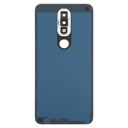 Battery Back Cover with Camera Lens for Nokia X6 (2018) / 6.1 Plus TA-1099 TA-1103(White) - Back Cover by buy2fix | Online Shopping UK | buy2fix