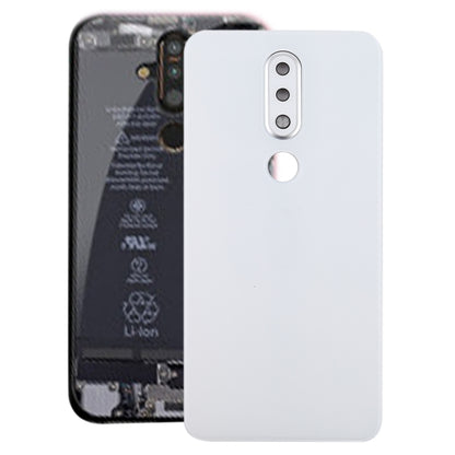 Battery Back Cover with Camera Lens for Nokia X6 (2018) / 6.1 Plus TA-1099 TA-1103(White) - Back Cover by buy2fix | Online Shopping UK | buy2fix