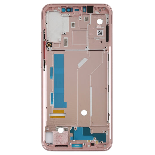 Middle Frame Bezel with Side Keys for Xiaomi Mi 8 (Rose Gold) - Frame Bezel Plate by buy2fix | Online Shopping UK | buy2fix