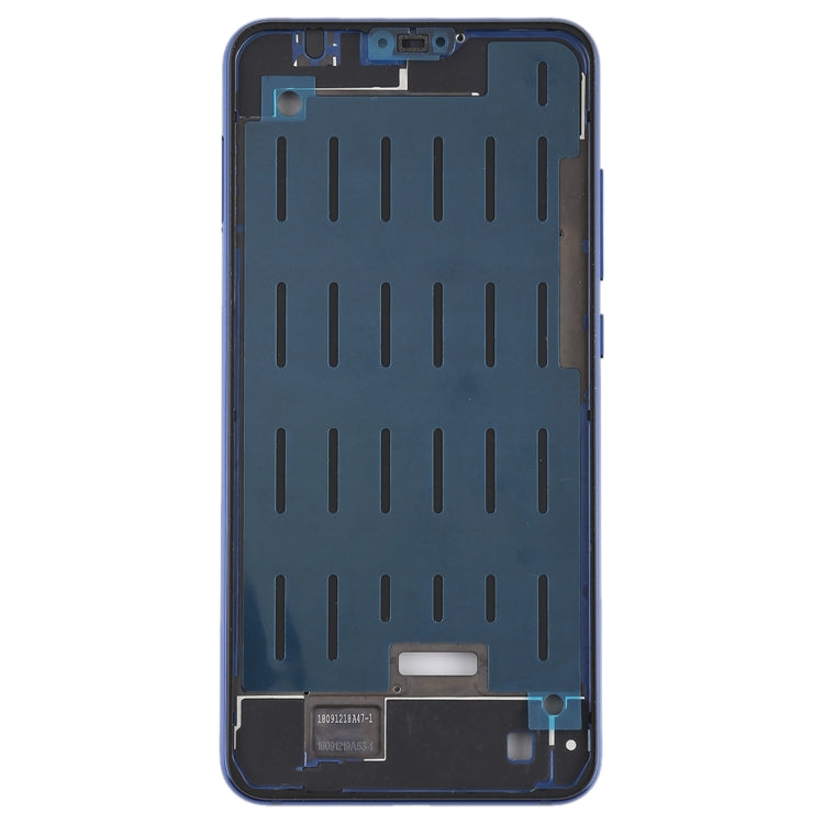 Middle Frame Bezel with Side Keys for Xiaomi Mi 8 Lite (Blue) - Frame Bezel Plate by buy2fix | Online Shopping UK | buy2fix