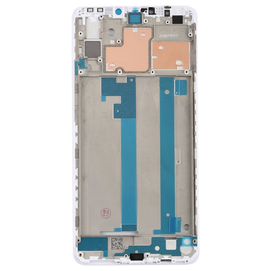Middle Frame Bezel for Xiaomi Mi Max 3 (White) - Frame Bezel Plate by buy2fix | Online Shopping UK | buy2fix