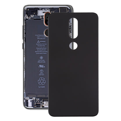 Battery Back Cover for Nokia 7.1 / TA-1100 TA-1096 TA-1095 TA-1085 TA-1097(Black) - Back Cover by buy2fix | Online Shopping UK | buy2fix