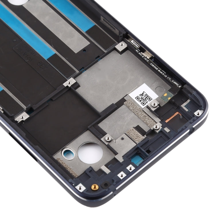 Front Housing LCD Frame Bezel Plate for Nokia 7.1 TA-1100 TA-1096 TA-1095 TA-1085 TA-1097(Black) - Full Housing Cover by buy2fix | Online Shopping UK | buy2fix
