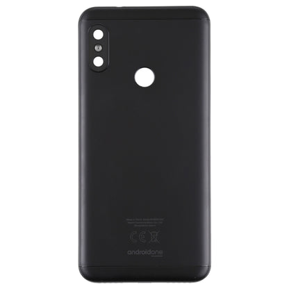 Back Cover for Xiaomi Redmi 6 Pro(Black) - Back Cover by buy2fix | Online Shopping UK | buy2fix