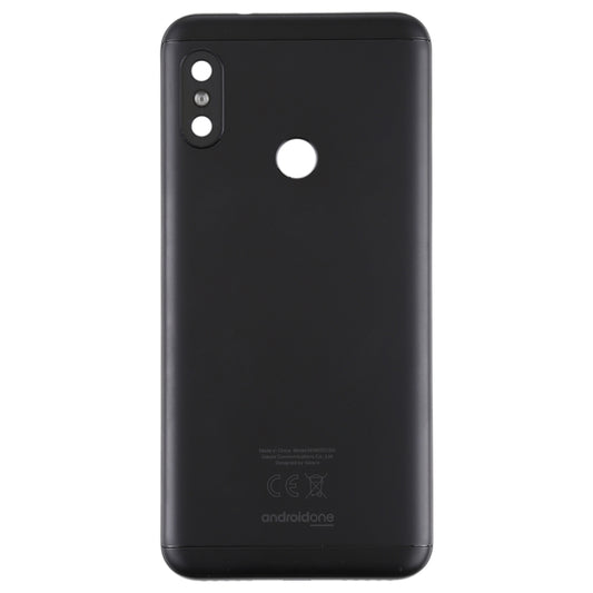 Back Cover for Xiaomi Redmi 6 Pro(Black) - Back Cover by buy2fix | Online Shopping UK | buy2fix