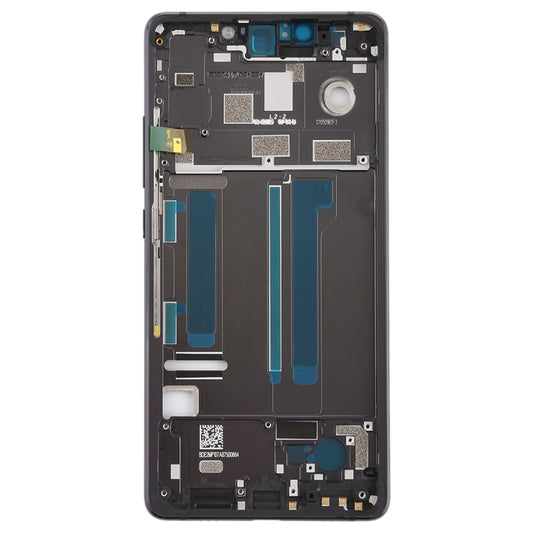 Middle Frame Bezel with Side Keys for Xiaomi Mi 8 SE (Black) - Frame Bezel Plate by buy2fix | Online Shopping UK | buy2fix
