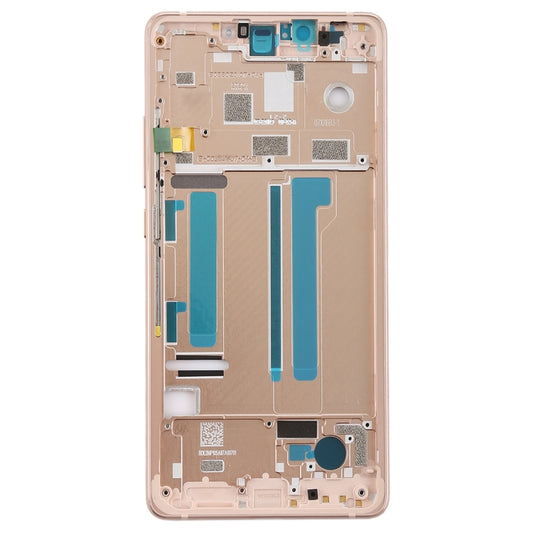 Middle Frame Bezel with Side Keys for Xiaomi Mi 8 SE (Rose Gold) - Frame Bezel Plate by buy2fix | Online Shopping UK | buy2fix