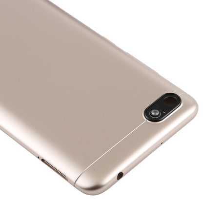 Back Cover with Side Keys for Xiaomi Redmi 6A(Gold) - Back Cover by buy2fix | Online Shopping UK | buy2fix
