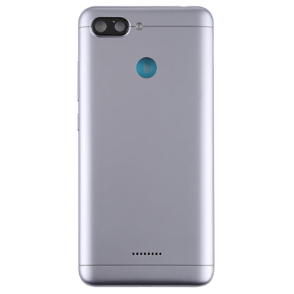 Back Cover with Side Keys for Xiaomi Redmi 6(Grey) - Back Cover by buy2fix | Online Shopping UK | buy2fix