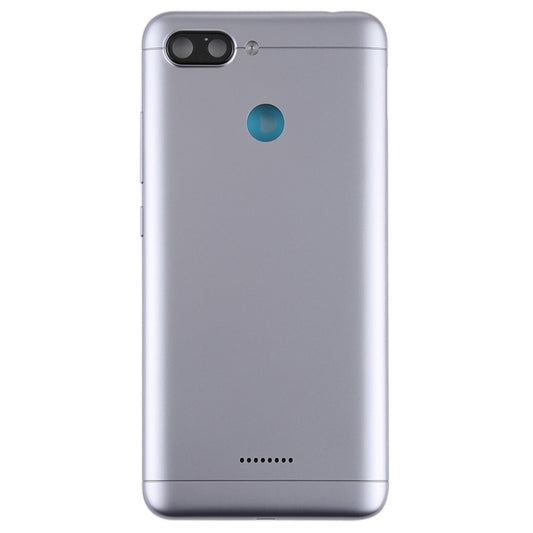 Back Cover with Side Keys for Xiaomi Redmi 6(Grey) - Back Cover by buy2fix | Online Shopping UK | buy2fix