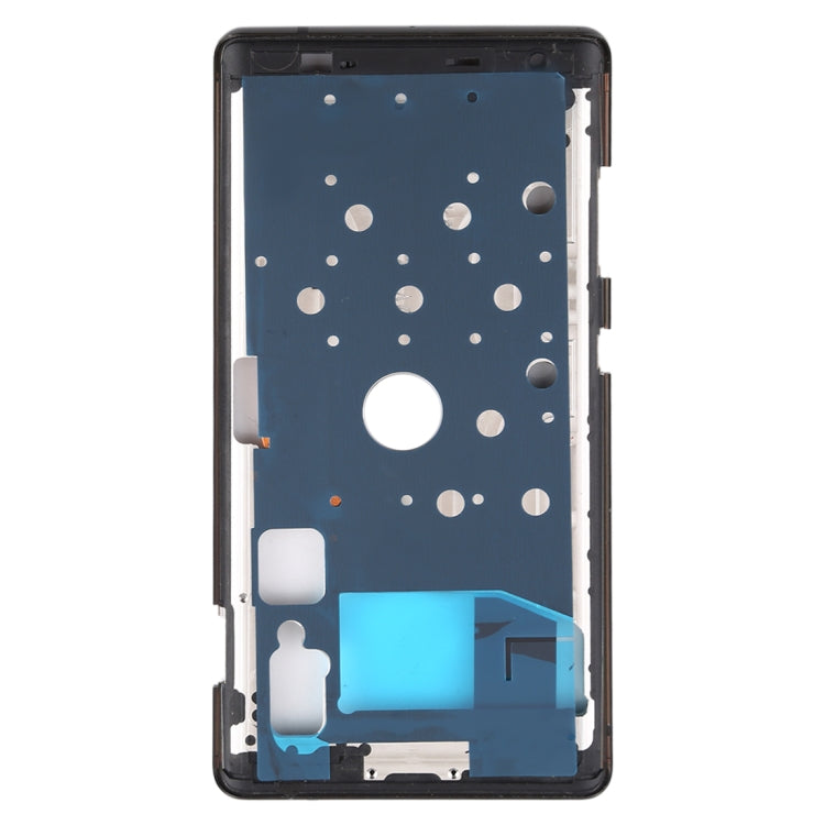 Front Housing LCD Frame Bezel Plate for Nokia 8 Sirocco (Black) - Full Housing Cover by buy2fix | Online Shopping UK | buy2fix