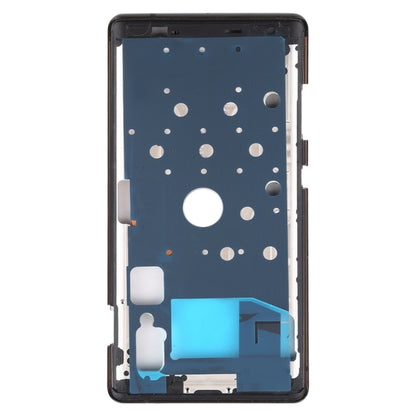 Front Housing LCD Frame Bezel Plate for Nokia 8 Sirocco (Black) - Full Housing Cover by buy2fix | Online Shopping UK | buy2fix