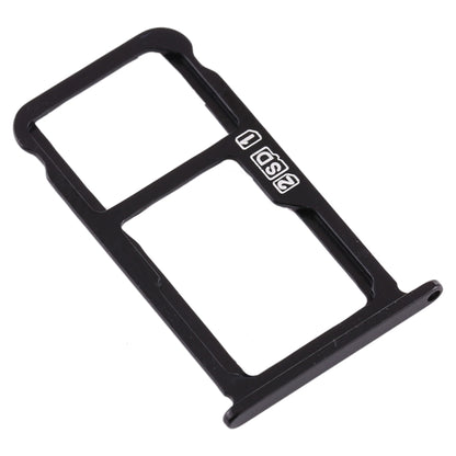 SIM Card Tray + SIM Card Tray / Micro SD Card Tray for Nokia  X7 / 8.1 / 7.1 Plus / TA-1131(Black) - Card Tray by buy2fix | Online Shopping UK | buy2fix
