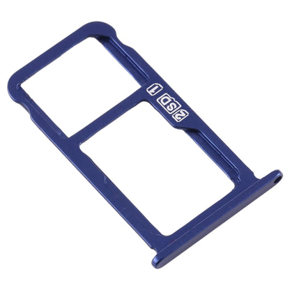 SIM Card Tray + SIM Card Tray / Micro SD Card Tray for Nokia  X7 / 8.1 / 7.1 Plus / TA-1131(Blue) - Card Tray by buy2fix | Online Shopping UK | buy2fix