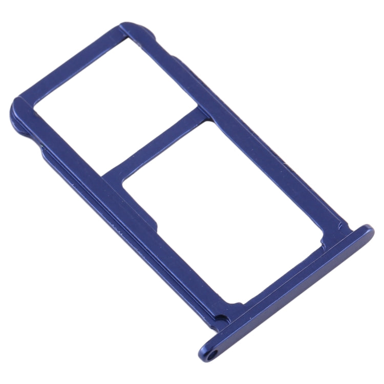 SIM Card Tray + SIM Card Tray / Micro SD Card Tray for Nokia  X7 / 8.1 / 7.1 Plus / TA-1131(Blue) - Card Tray by buy2fix | Online Shopping UK | buy2fix