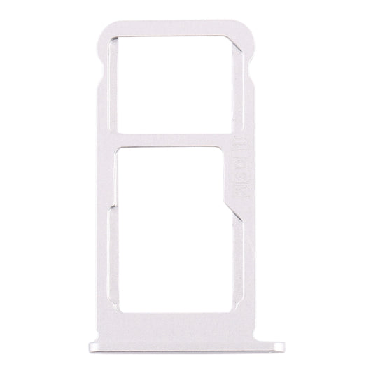 SIM Card Tray + SIM Card Tray / Micro SD Card Tray for Nokia 7.1 / TA-1100 TA-1096 TA-1095 TA-1085 TA-1097 (Silver) - Card Tray by buy2fix | Online Shopping UK | buy2fix