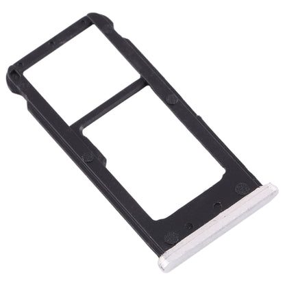 SIM Card Tray + SIM Card Tray / Micro SD Card Tray for Nokia 6.1 / 6 (2018) / TA-1043 TA-1045 TA-1050 TA-1054 TA-1068 (White) - Card Tray by buy2fix | Online Shopping UK | buy2fix