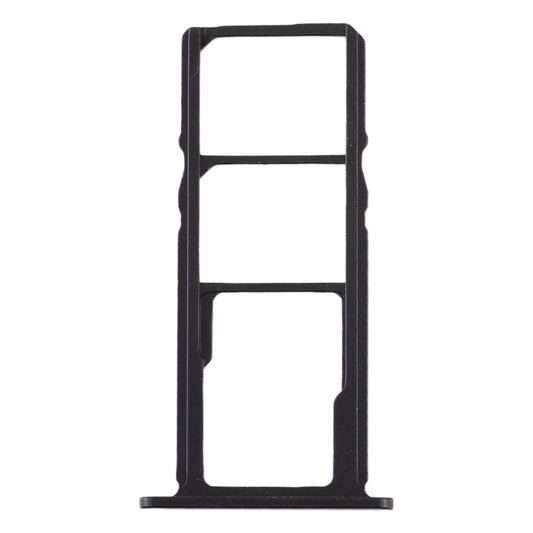 SIM Card Tray + SIM Card Tray + Micro SD Card Tray for Nokia 3.2 TA-1156 TA-1159 TA-1164 (Black) - Card Tray by buy2fix | Online Shopping UK | buy2fix