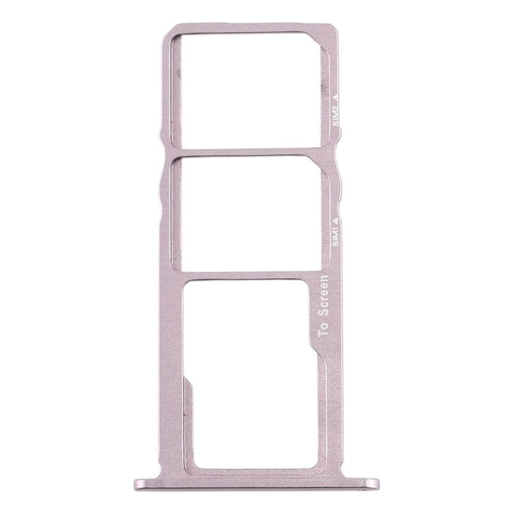 SIM Card Tray + SIM Card Tray + Micro SD Card Tray for Nokia 3.2 TA-1156 TA-1159 TA-1164 (Silver) - Card Tray by buy2fix | Online Shopping UK | buy2fix