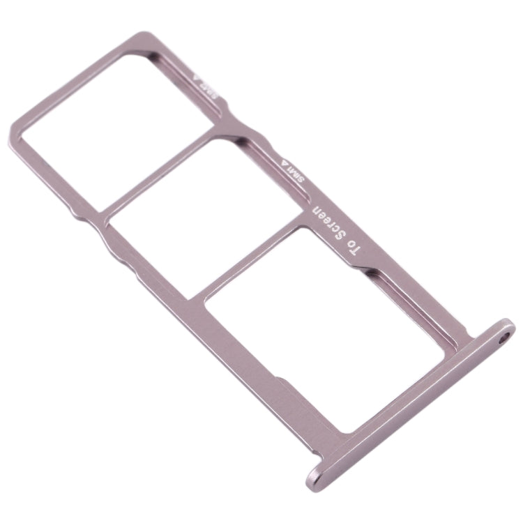SIM Card Tray + SIM Card Tray + Micro SD Card Tray for Nokia 3.2 TA-1156 TA-1159 TA-1164 (Silver) - Card Tray by buy2fix | Online Shopping UK | buy2fix