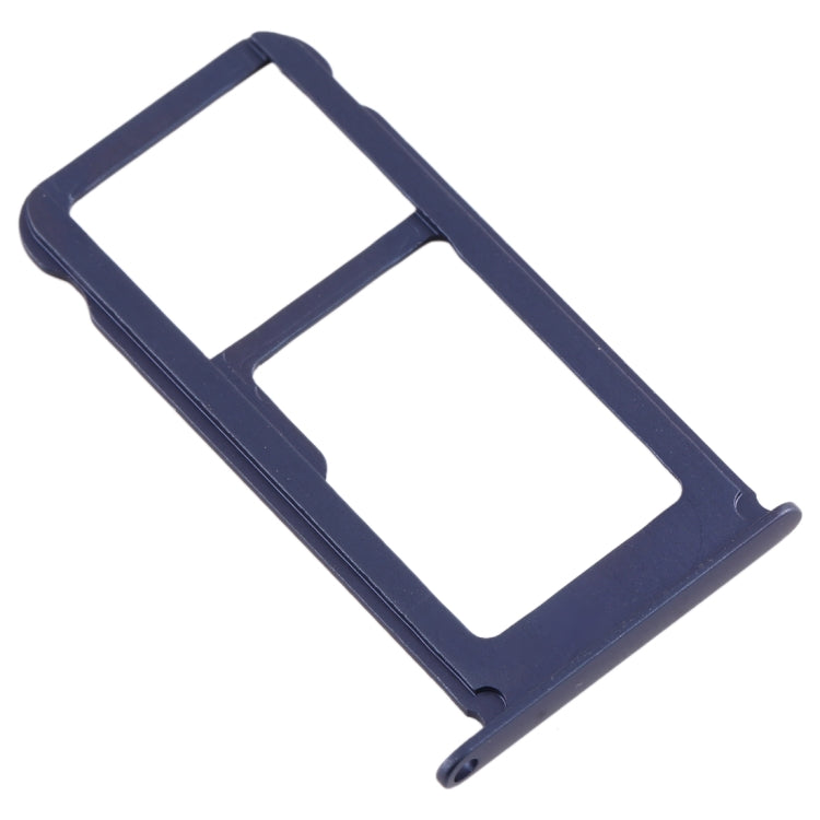 SIM Card Tray + SIM Card Tray / Micro SD Card Tray for Nokia X6 (2018) / TA-1099 / 6.1 Plus (Blue) - Card Tray by buy2fix | Online Shopping UK | buy2fix