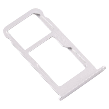 SIM Card Tray + SIM Card Tray / Micro SD Card Tray for Nokia X6 (2018) / TA-1099 / 6.1 Plus (White) - Card Tray by buy2fix | Online Shopping UK | buy2fix
