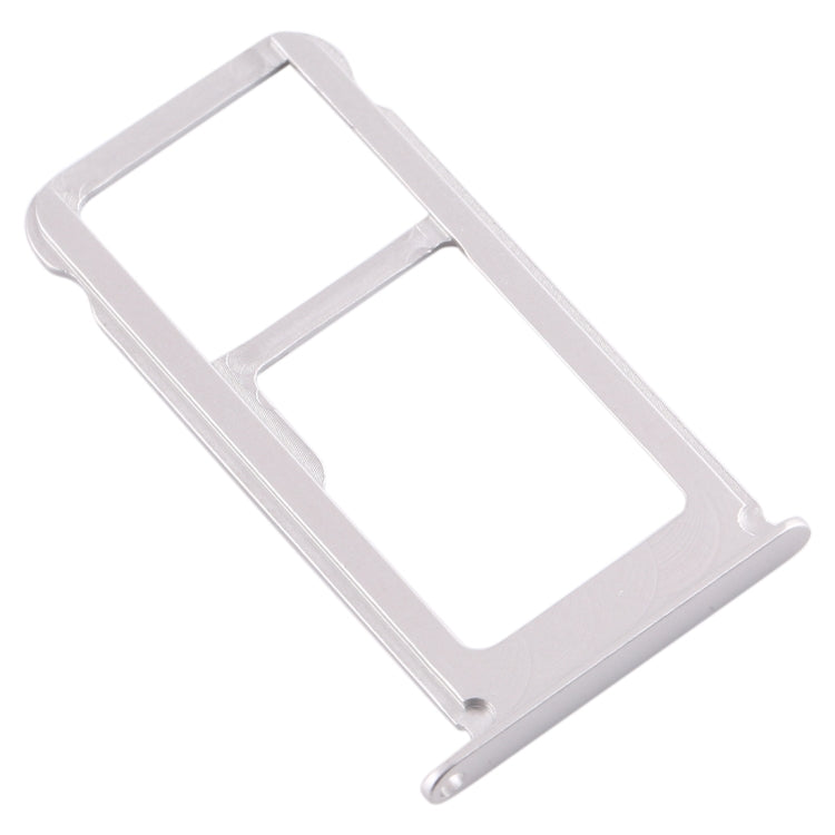 SIM Card Tray + SIM Card Tray / Micro SD Card Tray for Nokia X6 (2018) / TA-1099 / 6.1 Plus (White) - Card Tray by buy2fix | Online Shopping UK | buy2fix